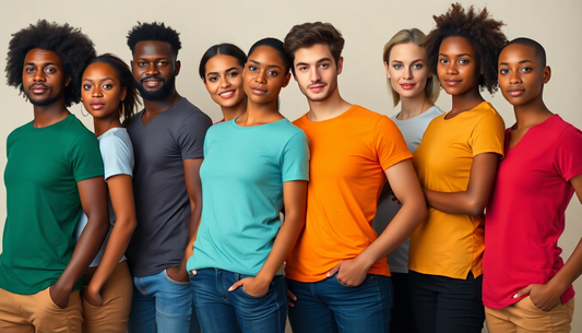 The Best T-shirt Colors for Every Skin Tone