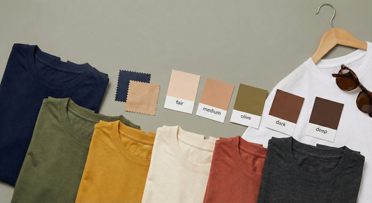 The Best T-shirt Colors for Every Skin Tone